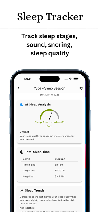 Yuba: Track. Improve. Thrive Screenshot 5 of 10