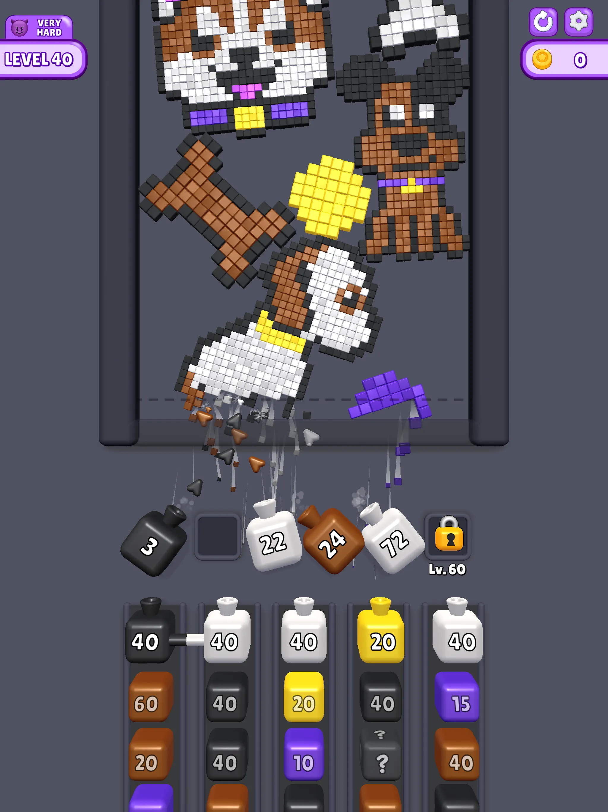 #10. Pixel Blast Jam (iOS) Bởi: Bahadir Yerdelen