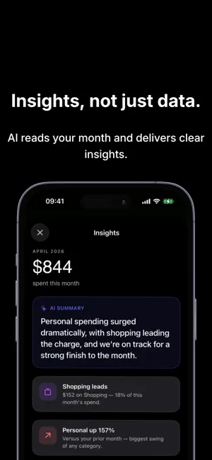 Sana: AI Expense Tracker screenshot 4