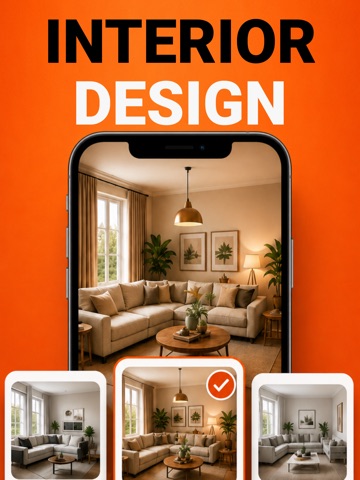 Makeover House: AI Redesign iPad screenshot