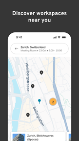 Spaces: Creative workspaces screenshot