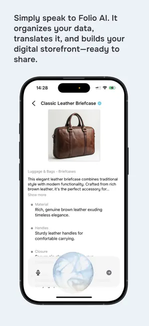Folio AI iPhone screenshot 5