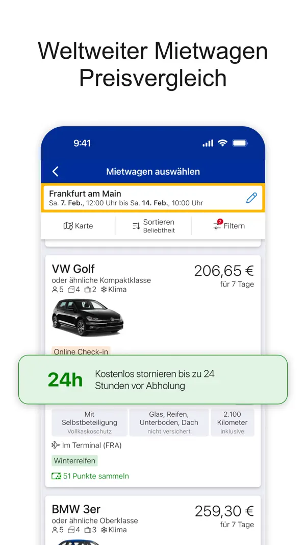 CHECK24 iPhone App Screenshot 8 – Finanzen