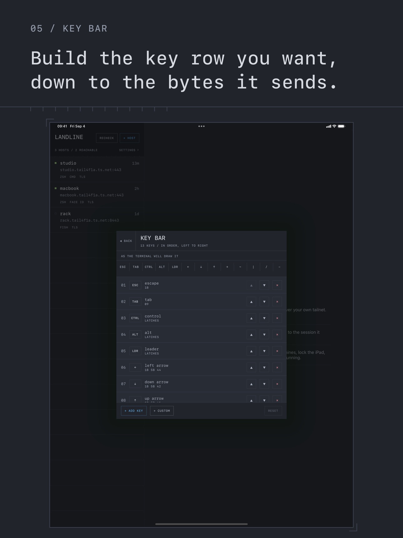 Screenshot 11 of Landline: Tailscale SSH