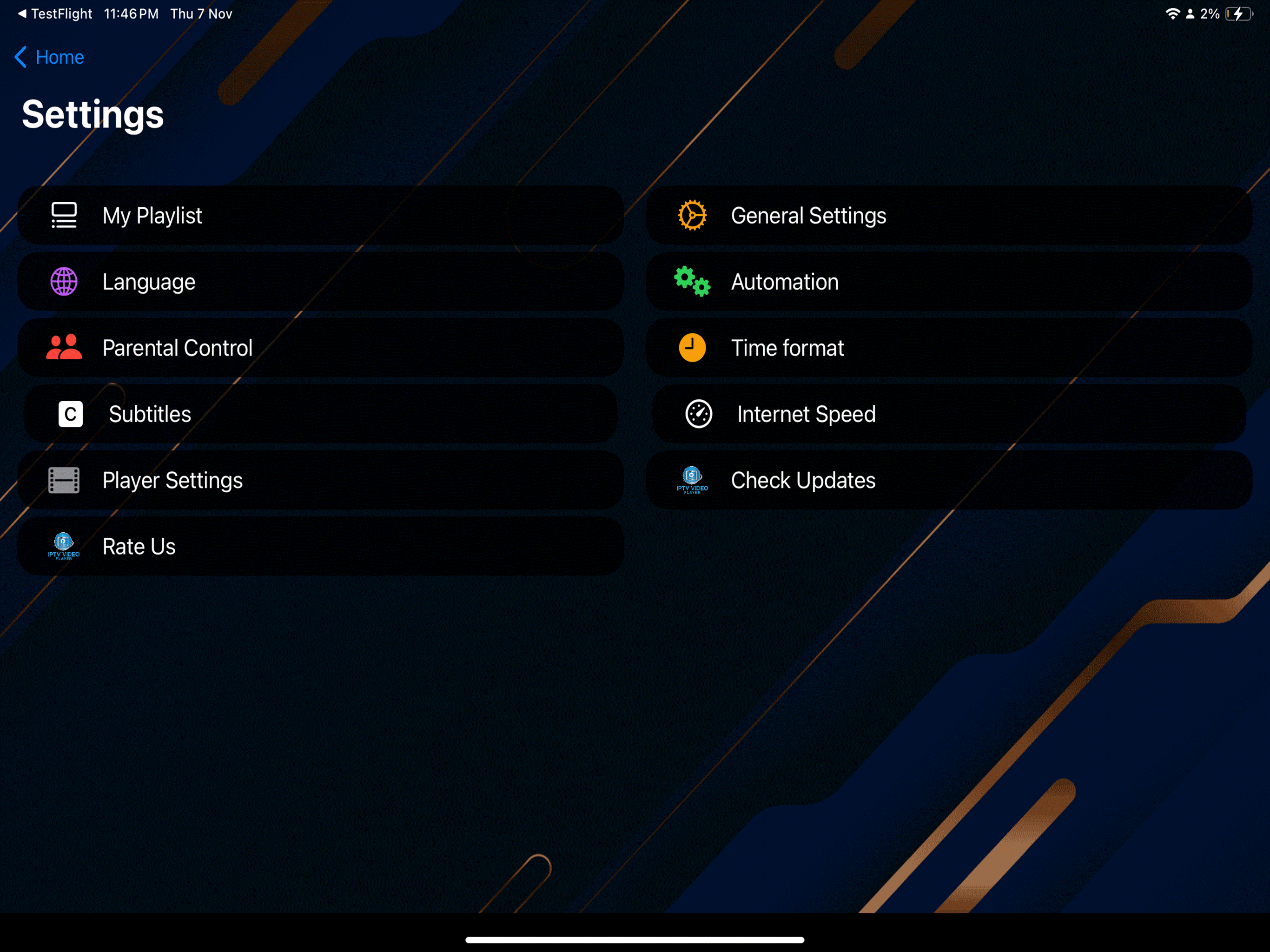 IPTV Smarter Player Plus screenshot 6