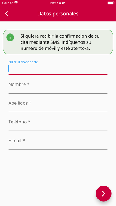 Cita Previa CAIB Screenshot