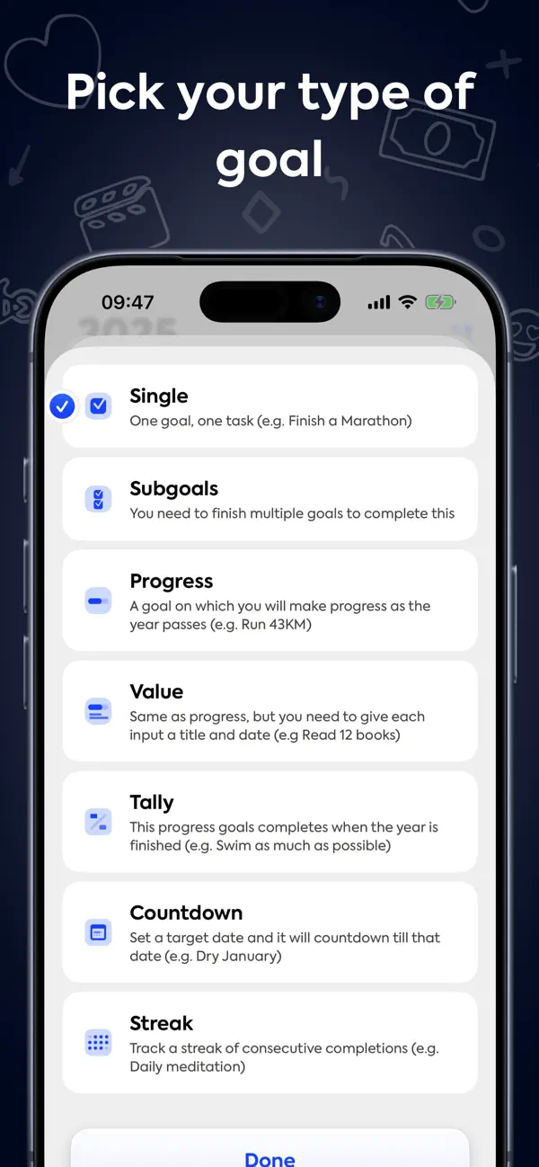 #3. Gola: Goal & Streak Tracking (iOS) 由: Modum B.V.