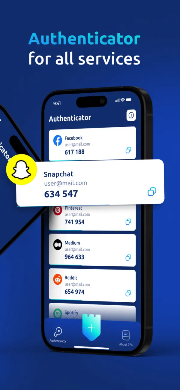 #2. Authenticator - Two Factor App (iOS) Ved: Janko Bilyk