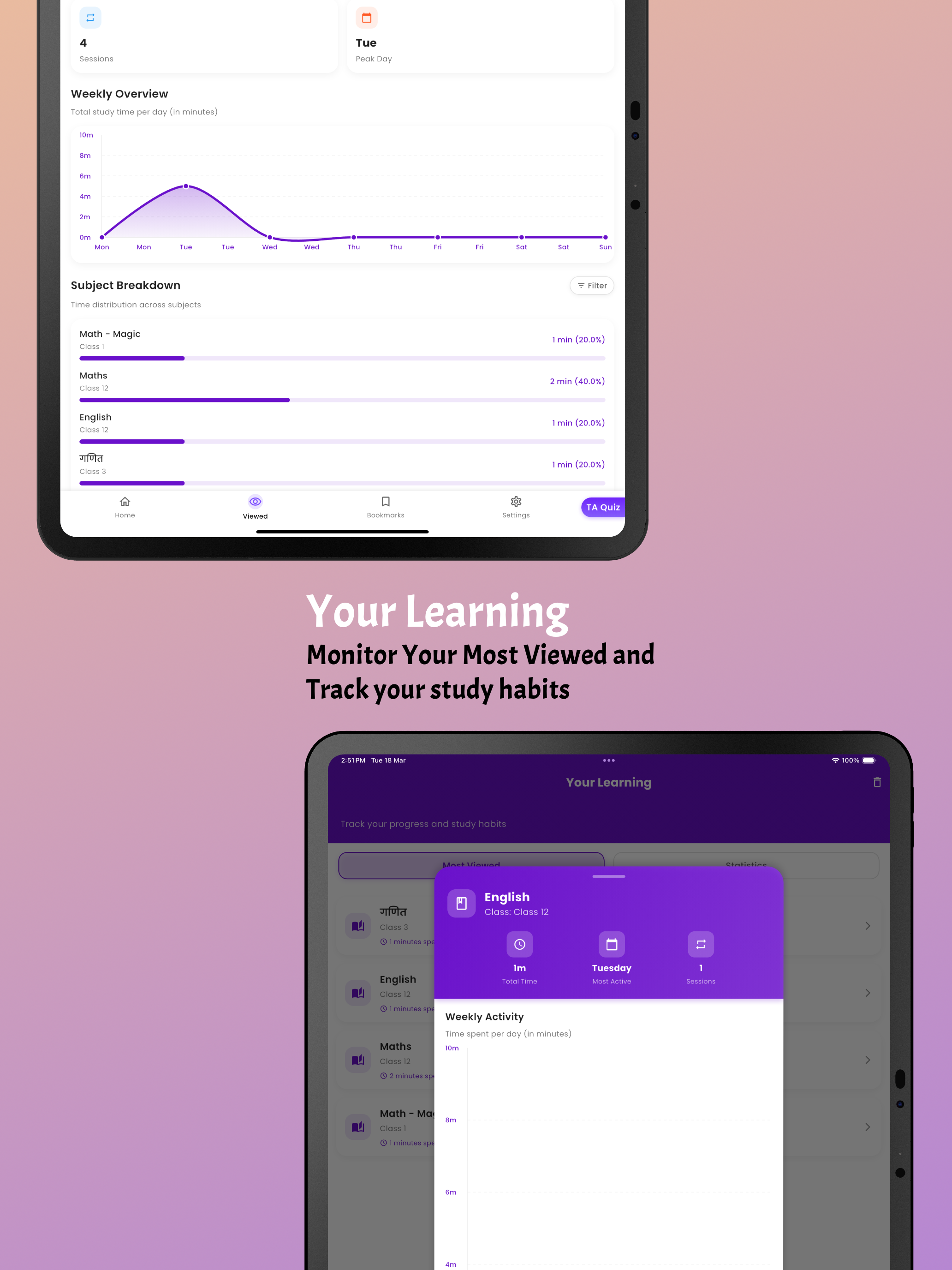 Tiwari Academy Learning App