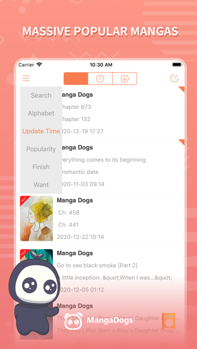 Manga Dogs - webtoon reader Screenshot
