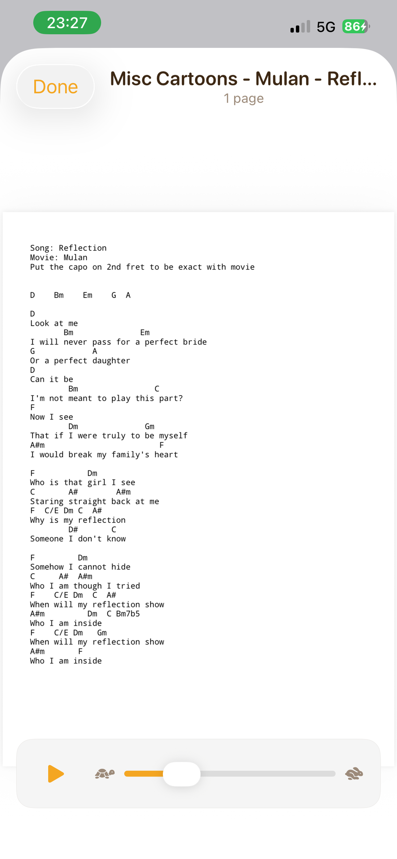 Share and Singalong