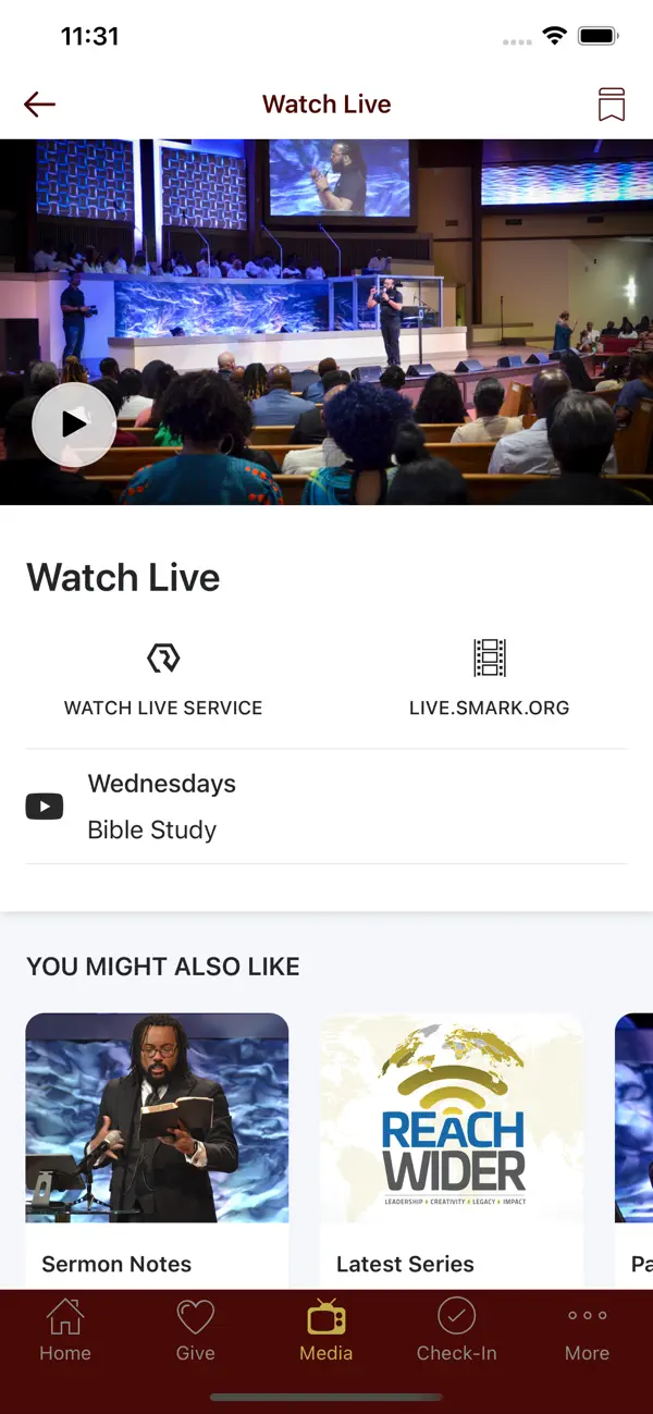 Screenshot #2 pour Saint Mark Baptist Church - LR