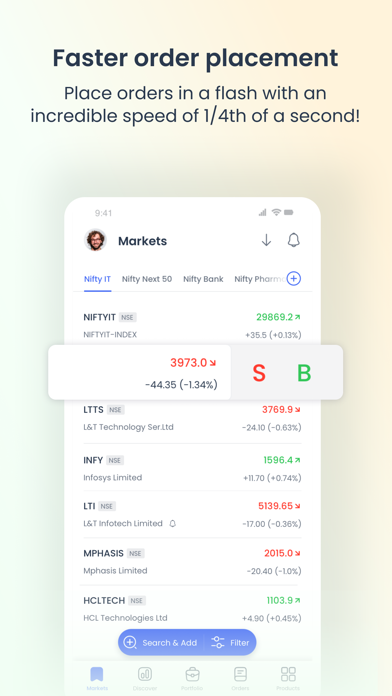 Screenshot #1 pour FYERS: Stocks & Option Trading