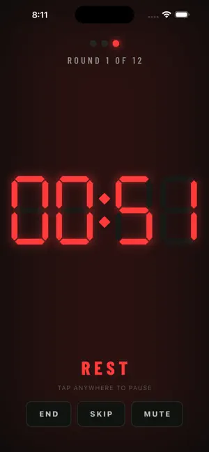 Round Timer: Boxing MMA Judo screenshot 1