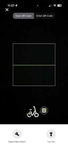 BeamBike™ screenshot