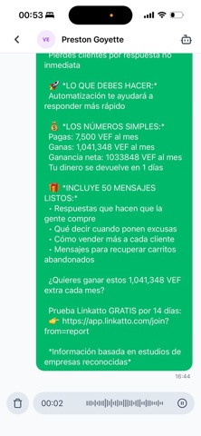 Linkatto screenshot