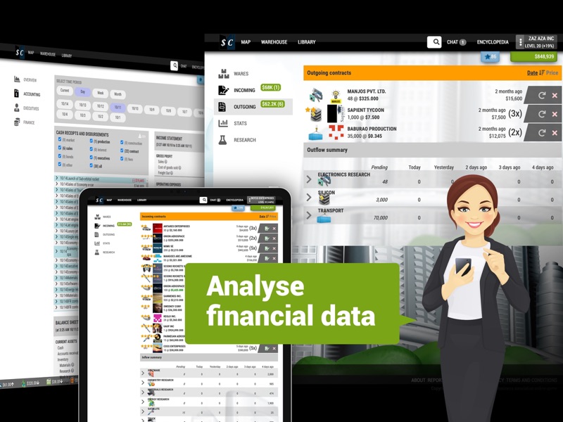 Sim Companies: MMO Tycoon screenshot 6