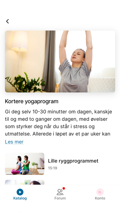 MediYoga Norge Play Screenshot