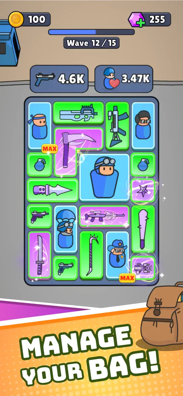Battle Bag: War Zone Hack screenshot 7 - game app interface