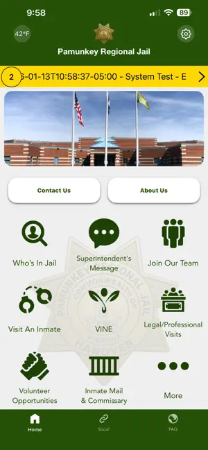 Pamunkey Regional Jail, VA screenshot 1