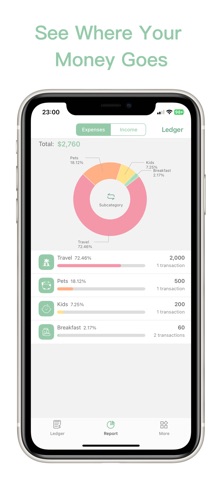 BillNote - Expense Tracker Screenshot 4 of 4