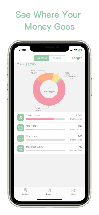 BillNote - Expense Tracker Screenshot 4 of 4