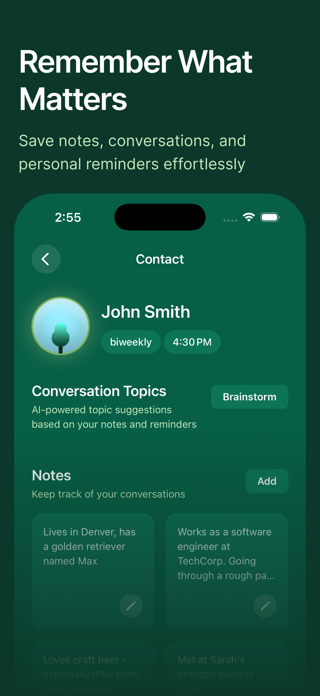 Relationship Tracker: Foster Screenshot 3 of 6