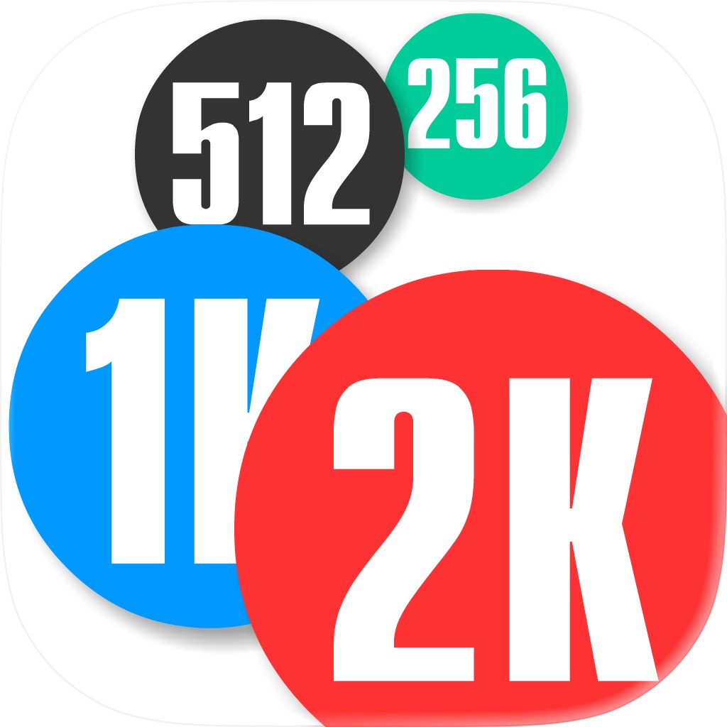 Apple App Store cover for Merge Bubbles 2K