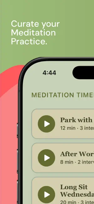 Meditation Interval Timer. screenshot 2