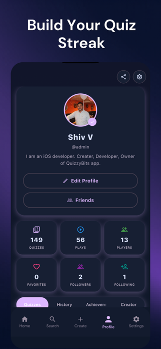 QuizzyBits: Trivia & Quiz Game Screenshot 3 of 7