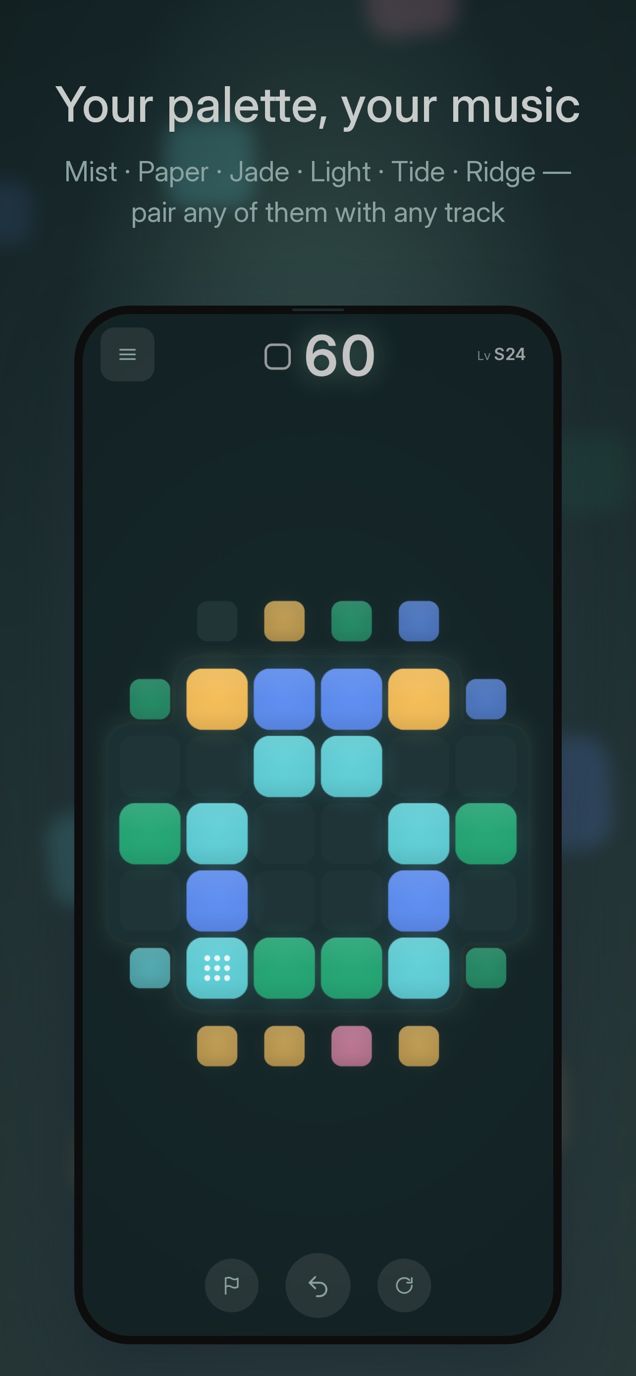 Screenshot 4 of Tintslide: Color Block Puzzle