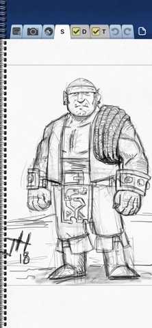 Interactive Sketchbook screenshot