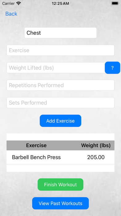 App screenshot