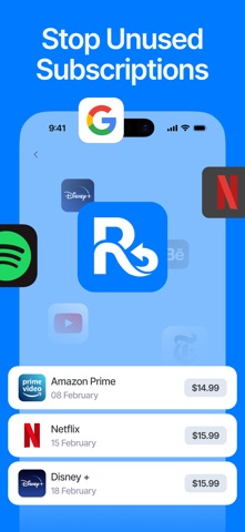 Reclaim: Cancel Subscriptions screenshot