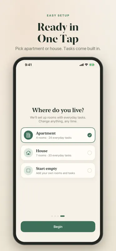 Linen: Home Cleaning Schedule screenshot 6 of 7