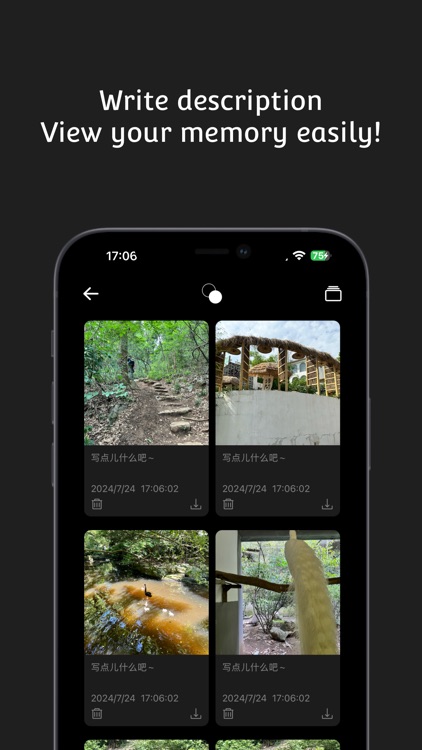 Memory Bag: org picture&video