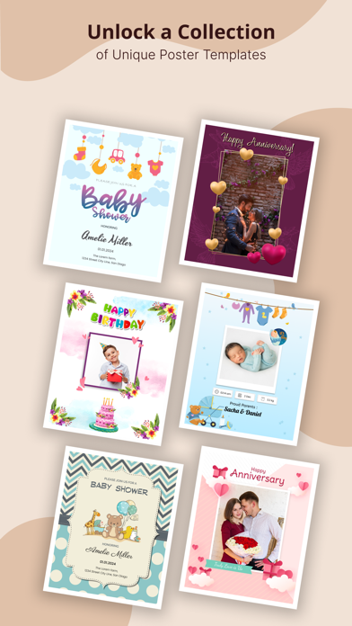 Poster King - Card Maker Screenshot