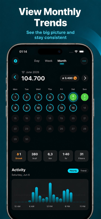 AuraStep - Step Counter Screenshot 5 of 7