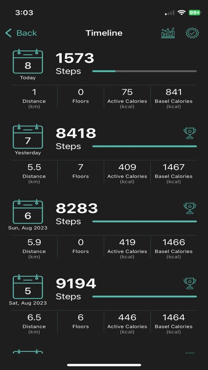 Steps - Walking & Running screenshot-5