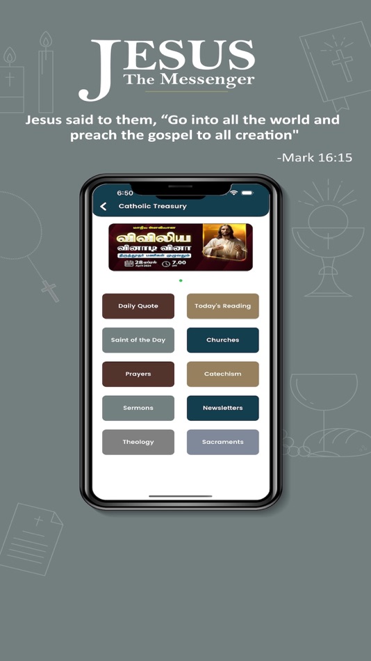 #2. Jesus The Messenger (iOS) 来自: NB MEDIA TECH PRIVATE LIMITED