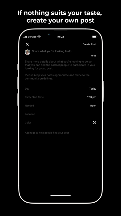 looknforgroup iPhone screenshot 5 - Social Networking app