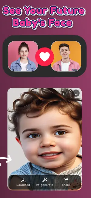 Future Baby Generator: ToonArt screenshot 3
