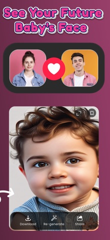 Future Baby Generator: ToonArt screenshot