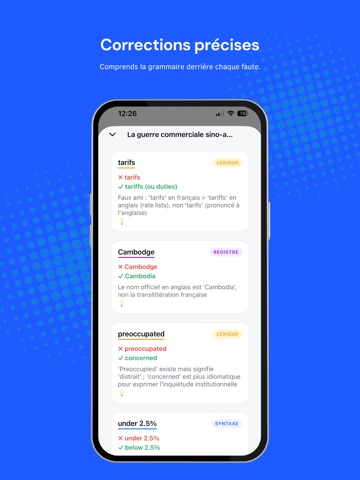 Versio - Thème Anglais iPad screenshot 3