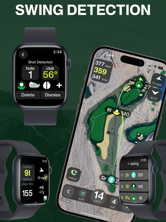 Tangent Golf: GPS Smart Caddie iPad screenshot 2 - Sports app