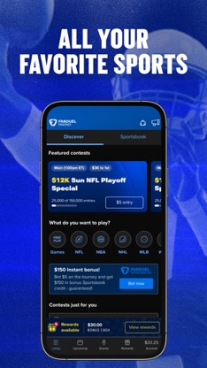 FanDuel Fantasy Sports screenshot 1