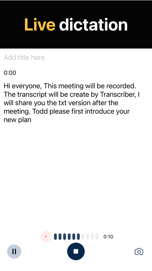 #2. Transcriber • Speech to Text (iOS) 由: Boolean Workshop