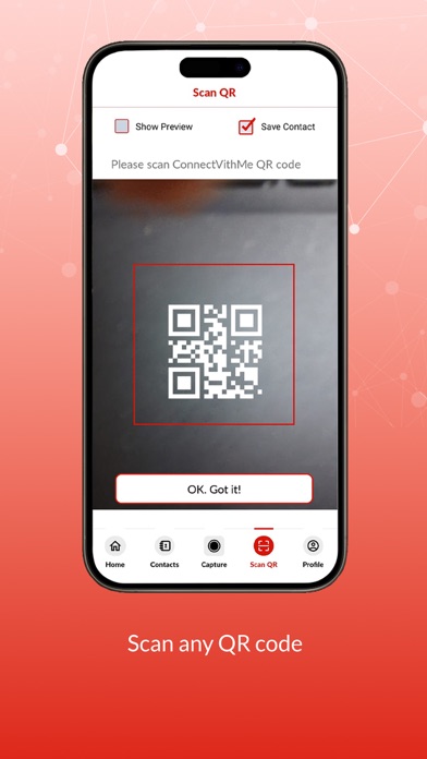ConnectVithMe- Digital Cards Screenshot 2 - AppWisp.com ConnectVithMe- Digital Cards Screenshot 2 - AppWisp.com