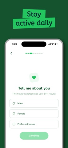 BMI Calculator & Weight: Mello screenshot