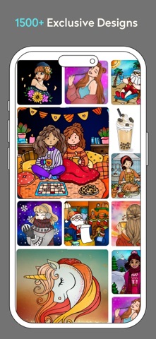 Adult Coloring Book: Chroma iPhone screenshot